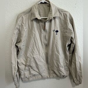 White Forest & Hue Cotton Bomber